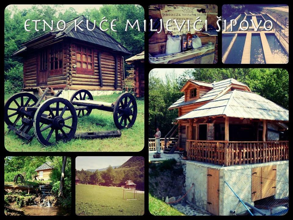 Etno Kuce Miljevic Sipovo Exterior foto